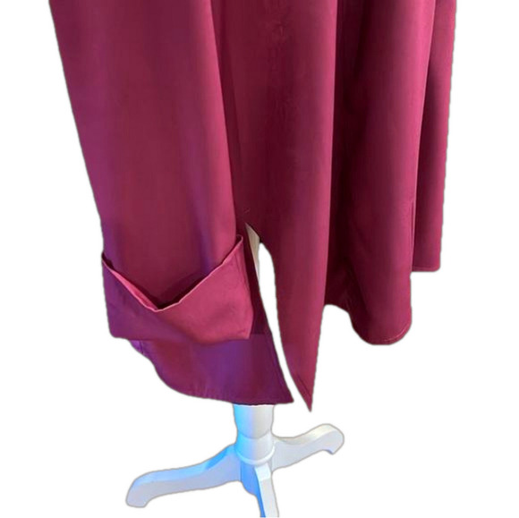 Tilley Endurables XL silk(microfibre)  maroon travel top/skirt set vintage set - Picture 2 of 8